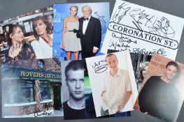 CORONATION STREET - IMPRESSIVE AUTOGRAPH COLLECTION