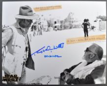 STAR WARS - ROBERT WATTS (PRODUCER) - SIGNED PHOTOGRAPH