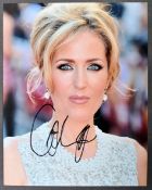 GILLIAN ANDERSON - X FILES - AUTOGRAPHED 8X10" PHOTOGRAPH