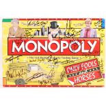 ONLY FOOLS & HORSES - CAST AUTOGRAPHED MONOPOLY SET