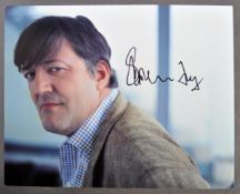 STEPHEN FRY - ACTOR, WRITER & PRESENTER - AUTOGRAPHED PHOTOGRAPH