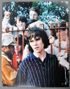 THE STONE ROSES - IAN BROWN - AUTOGRAPHED PHOTOGRAPH