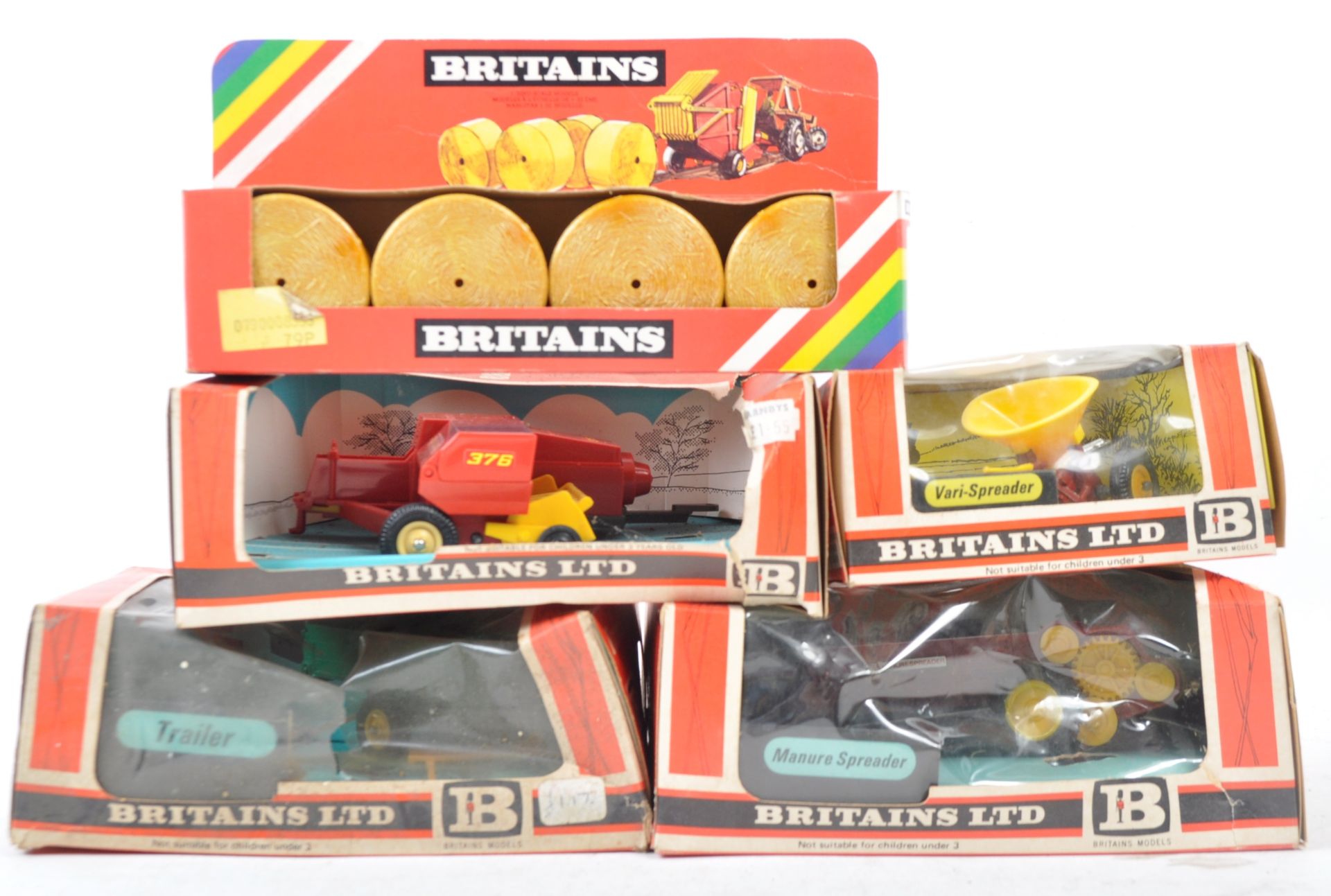 COLLECTION OF BRITAINS FARM SERIES DIECAST MODELS