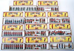 COLLECTION OF ANTIQUE STYLE BOXED LEAD SOLDIERS