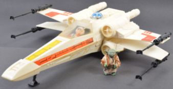 STAR WARS ACTION FIGURES - ORIGINAL X WING PLAYSET & FIGURES