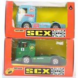 TWO MATCHBOX SCALEXTRIC SLOT RACING CARS