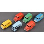 COLLECTION OF ORIGINAL VINTAGE DINKY TOYS DIECAST MODEL VANS