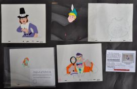 ANIMATION ARTWORK - COLLECTION OF PRODUCTION USED ARTWORK CELS