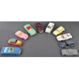 COLLECTION OF ORIGINAL DINKY TOYS DIECAST MODEL VEHICLES