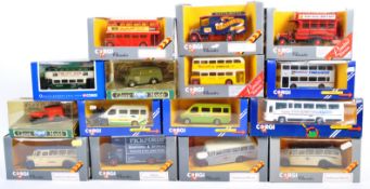 COLLECTION OF CORGI DIECAST MODEL VEHICLES