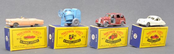 COLLECTION OF VINTAGE MOKO LESNEY MATCHBOX DIECAST