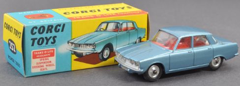 ORIGINAL CORGI TOYS BOXED DIECAST MODEL 252 ROVER 2000