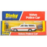 ORIGINAL DINKY TOYS DIECAST MODEL CAR ' VOLVO POLICE CAR '