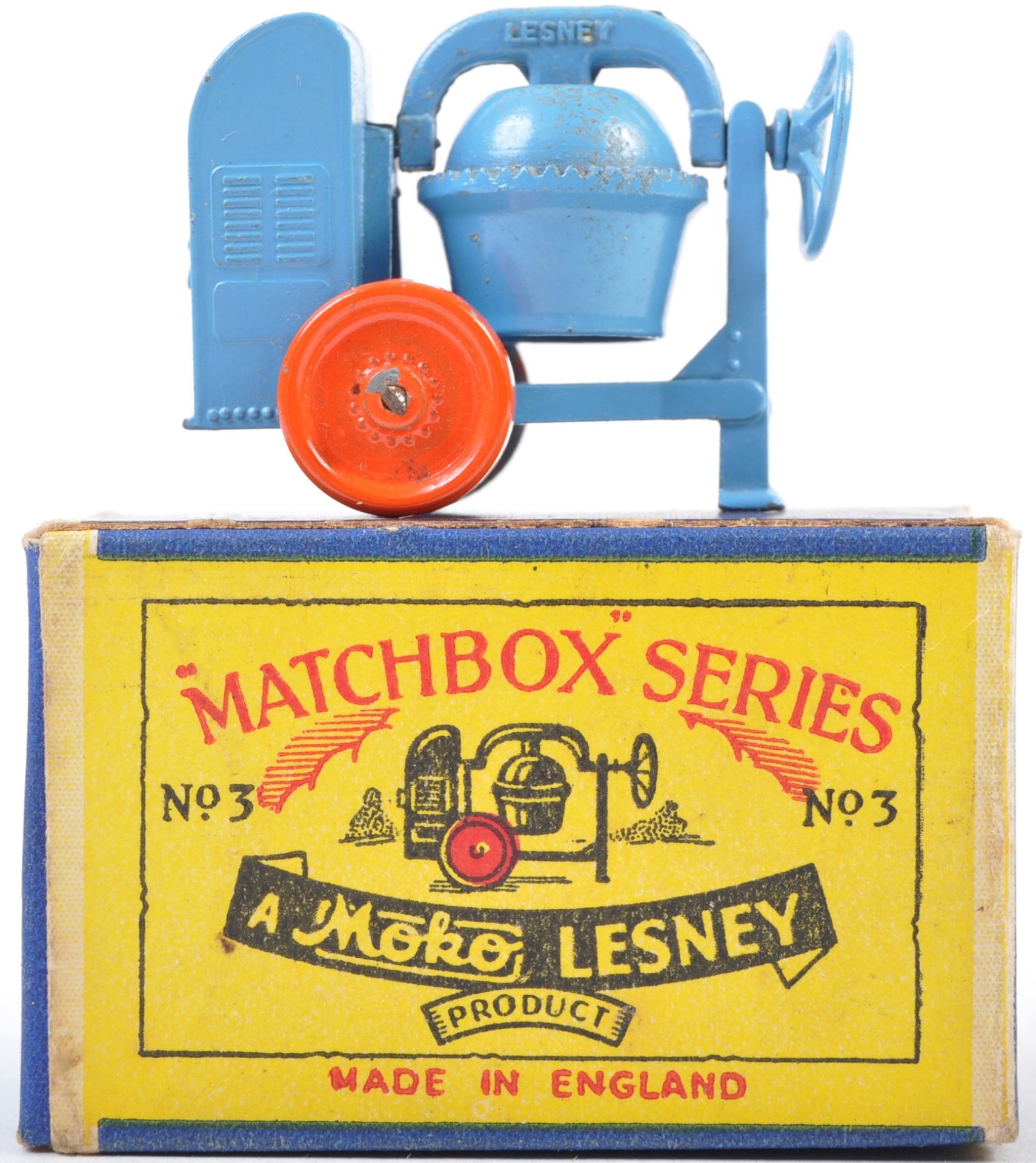 ORIGINAL MATCHBOX MOKO LESNEY NO 3 CEMENT MIXER - Bild 2 aus 3