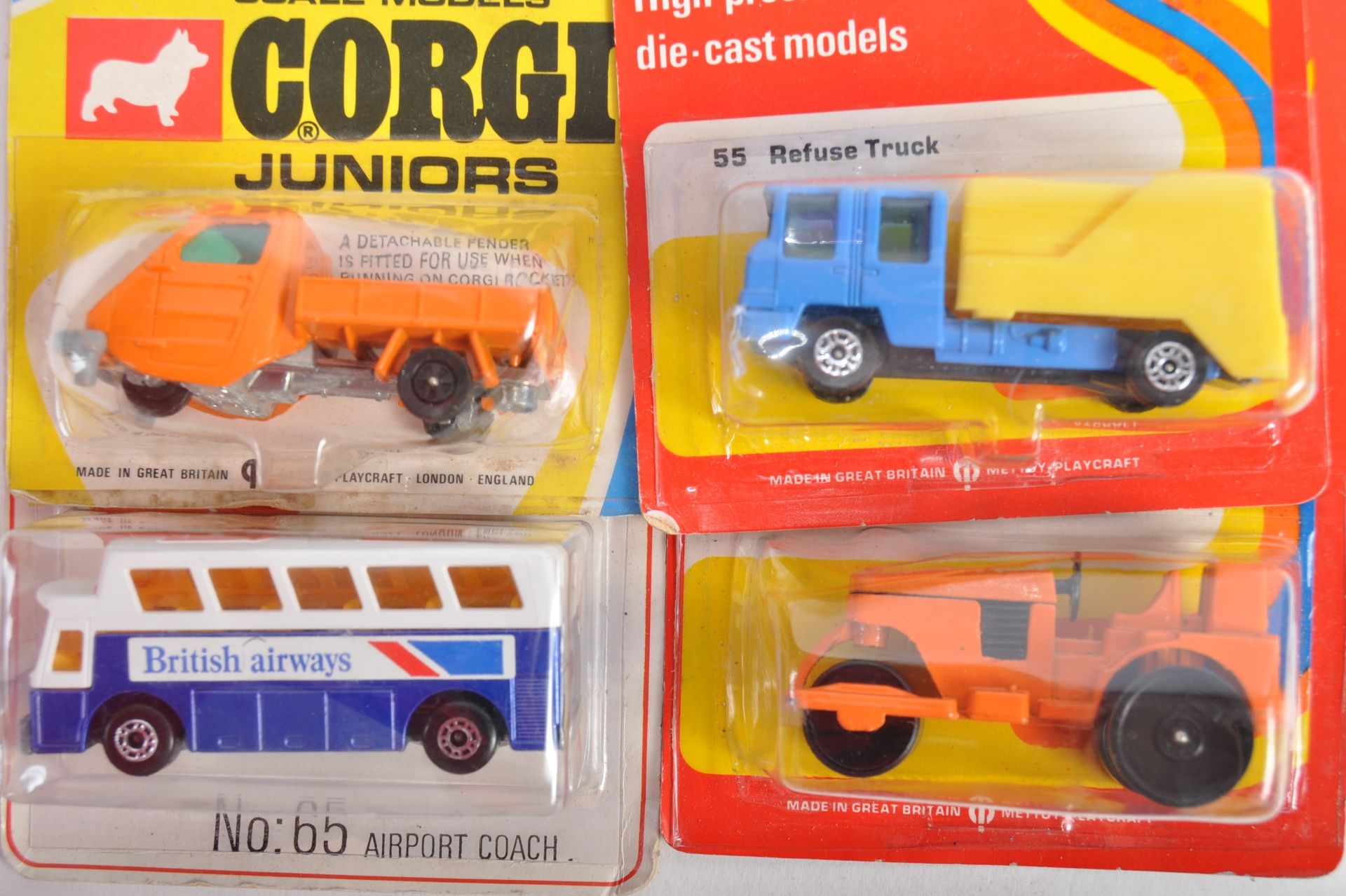 COLLECTION OF CORGI JUNIORS AND MATCHBOX CARDED DIECAST - Image 3 of 3