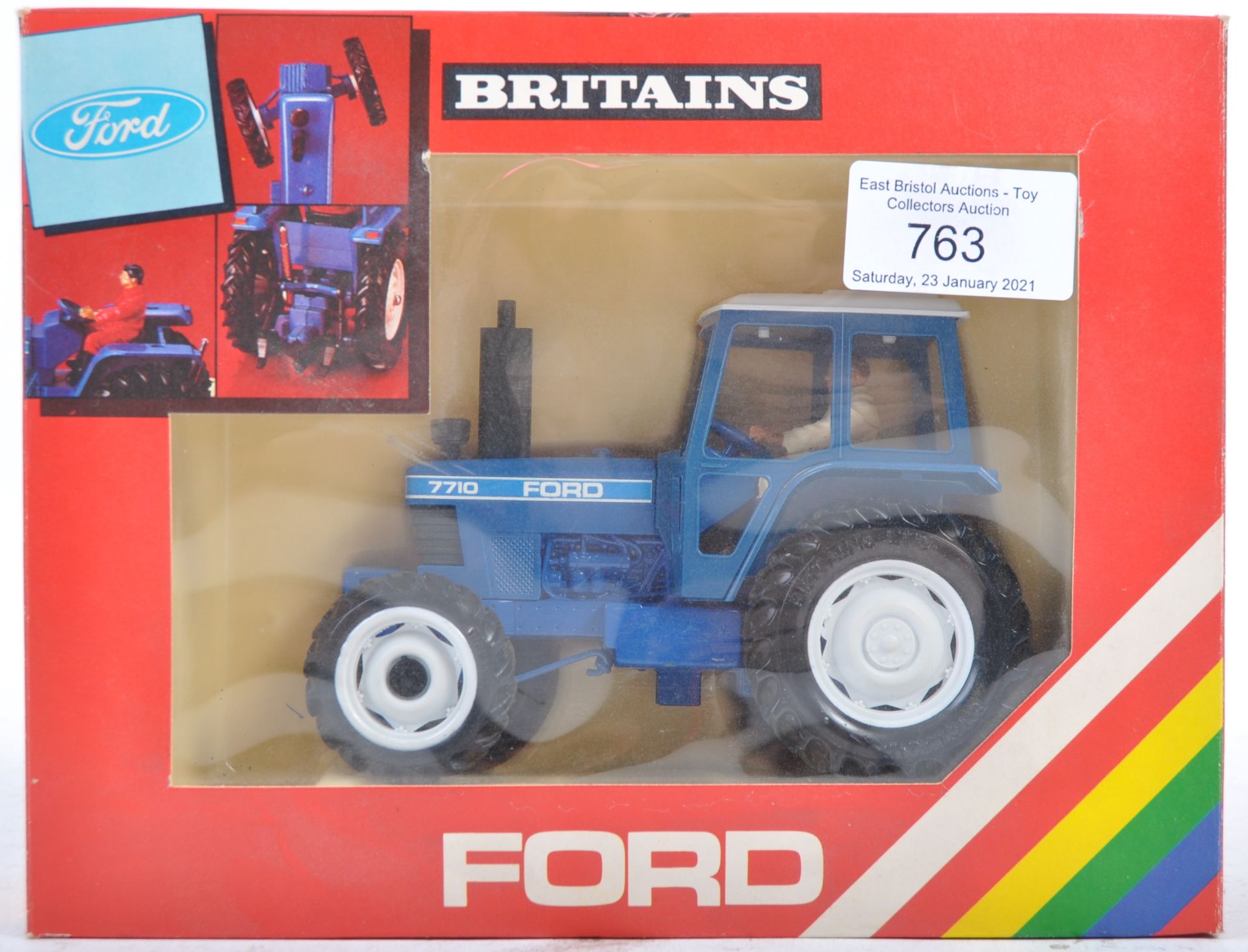 BRITAINS FARM SERIES 9523 FORD TRACTOR 7710