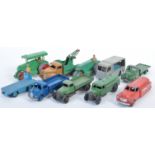 COLLECTION OF VINTAGE DINKY TOYS DIECAST MODEL VEHICLES