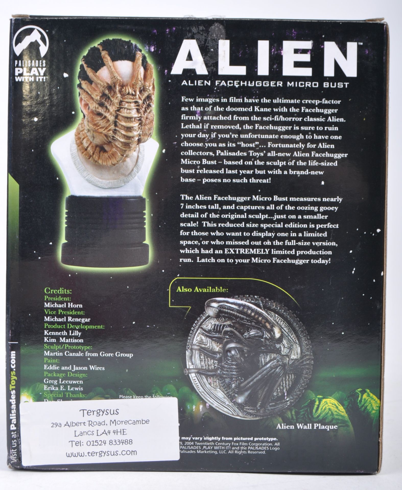 PALISADES ALIEN FACEHUGGER MICTRO BUST - Image 2 of 4