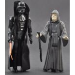 STAR WARS ACTION FIGURES - DARTH VADER & THE EMPEROR