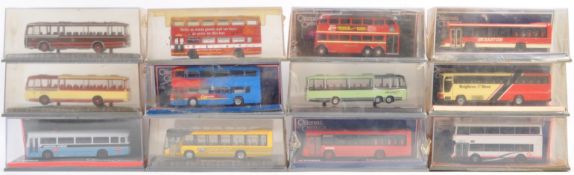 COLLECTION OF X12 CORGI ORIGINAL OMNIBUS DIECAST MODEL BUSES