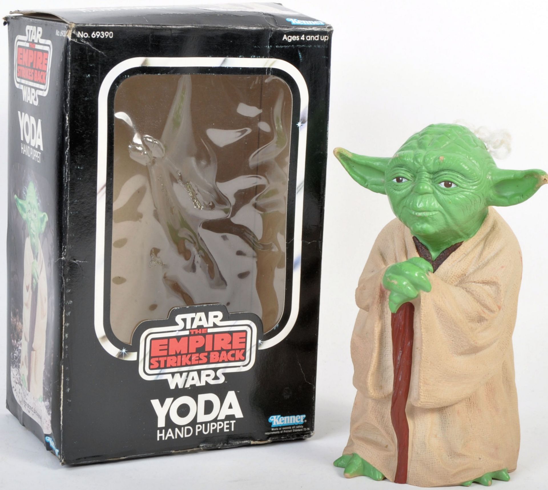 VINTAGE KENNER STAR WARS ' YODA HAND PUPPET ' FIGURE