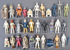 STAR WARS ACTION FIGURES - COLLECTION OF X31 ORIGINAL FIGURES