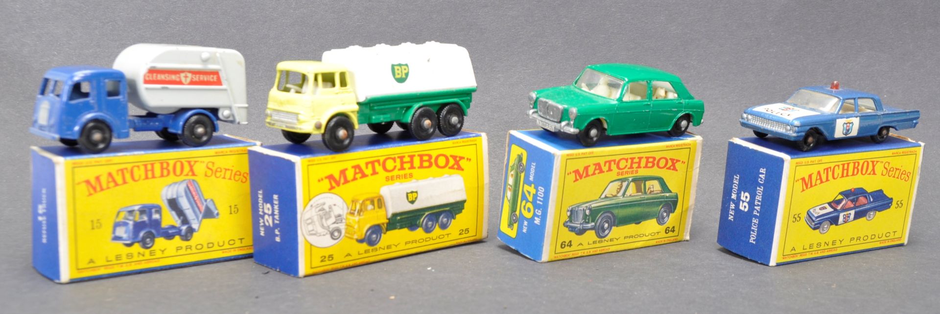 COLLECTION OF VINTAGE LESNEY MATCHBOX DIECAST