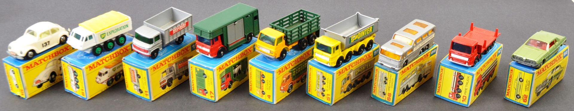 COLLECTION OF MATCHBOX LESNEY SUPERFAST DIECAST MODELS