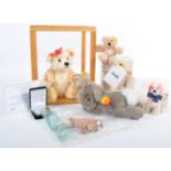 COLLECTION OF X3 GERMAN STEIFF SOFT TOY TEDDY BEARS