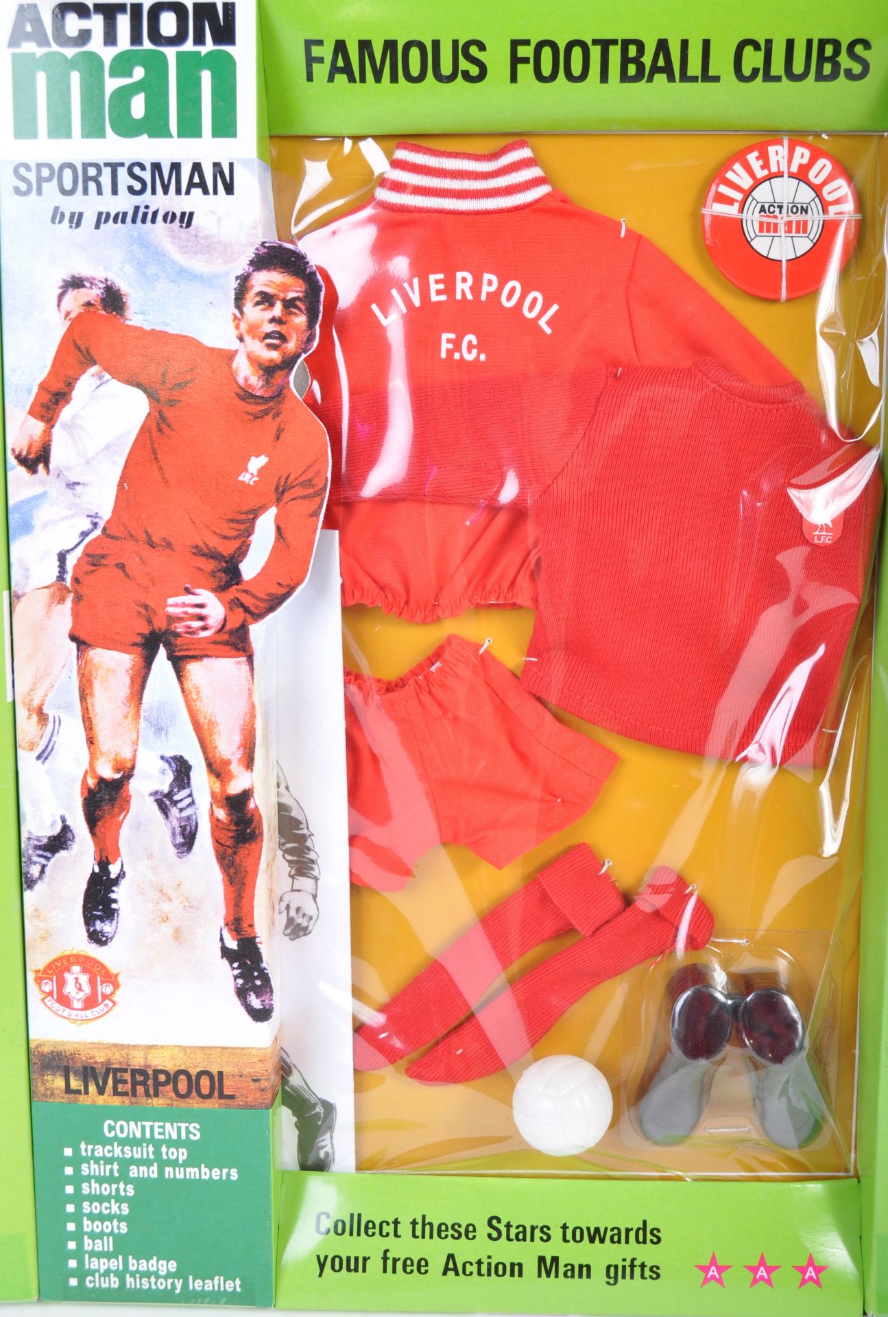 ACTION MAN 40TH ANNIVERSARY FAMOUS FOOTBALL CLUB UNIFORMS - Image 3 of 4