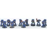 WARHAMMER 40K SPACE MARINES ULTRAMARINES TACTICAL SQUAD