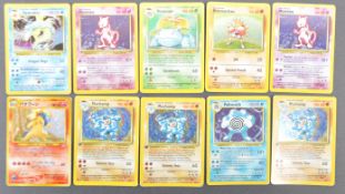 COLLECTION OF ORIGINAL 1990'S POKEMON SHINY CARDS