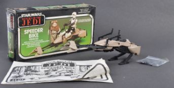 VINTAGE CLIPPER STAR WARS SPEEDER BIKE ACTION FIGU