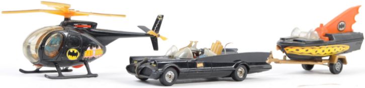 ORIGINAL VINTAGE CORGI TOYS DIECAST BATMAN GIFT SET