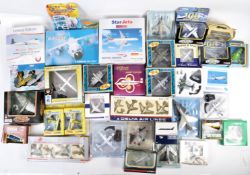 LARGE COLLECTION OF ASSORTED DIECAST MODEL AEROPLANES
