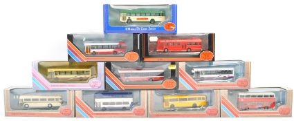 COLLECTION OF EFE 1/76 SCALE DIECAST MODEL BUSES