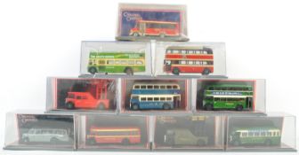 COLLECTION OF X10 CORGI ORIGINAL OMNIBUS DIECAST MODEL BUSES