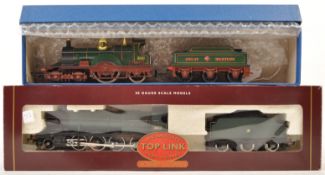 TWO HORNBY 00 GAUGE MODEL RAILWAY TRAINSET LOCOMOTIVES