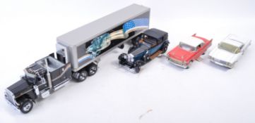 COLLECTION OF X4 FRANKLIN MINT PRECISION DIECAST MODEL CARS