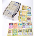 LARGE COLLECTION OF ASSORTED VINTAGE POKEMON CARDS