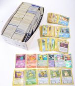 LARGE COLLECTION OF ASSORTED VINTAGE POKEMON CARDS