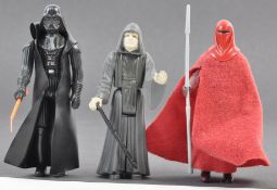 STAR WARS ACTION FIGURES - DARTH VADER, EMPEROR & GUARD