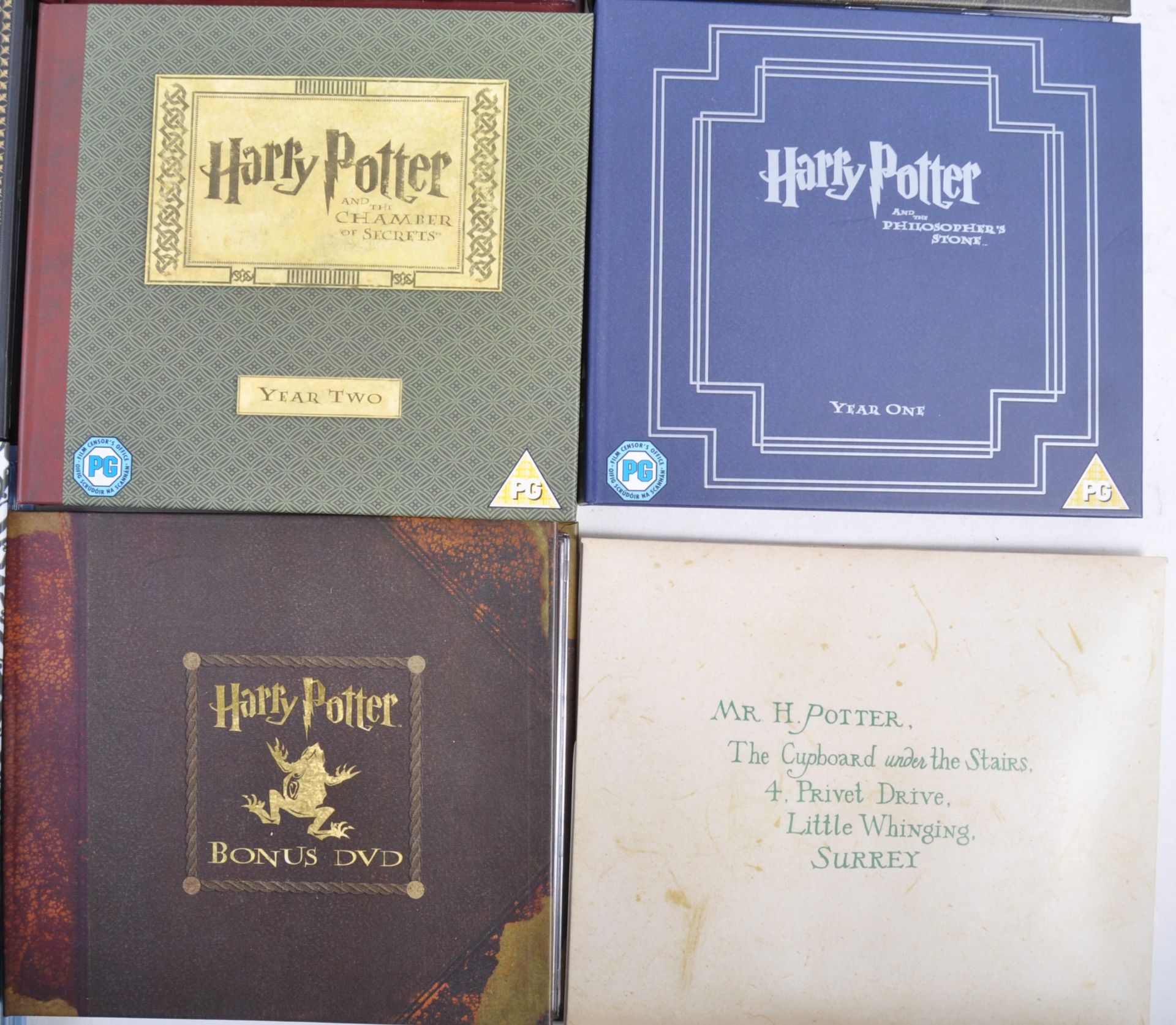 HARRY POTTER - LIMITED EDITION DVD BOX SET TREASURE SET - Image 3 of 8