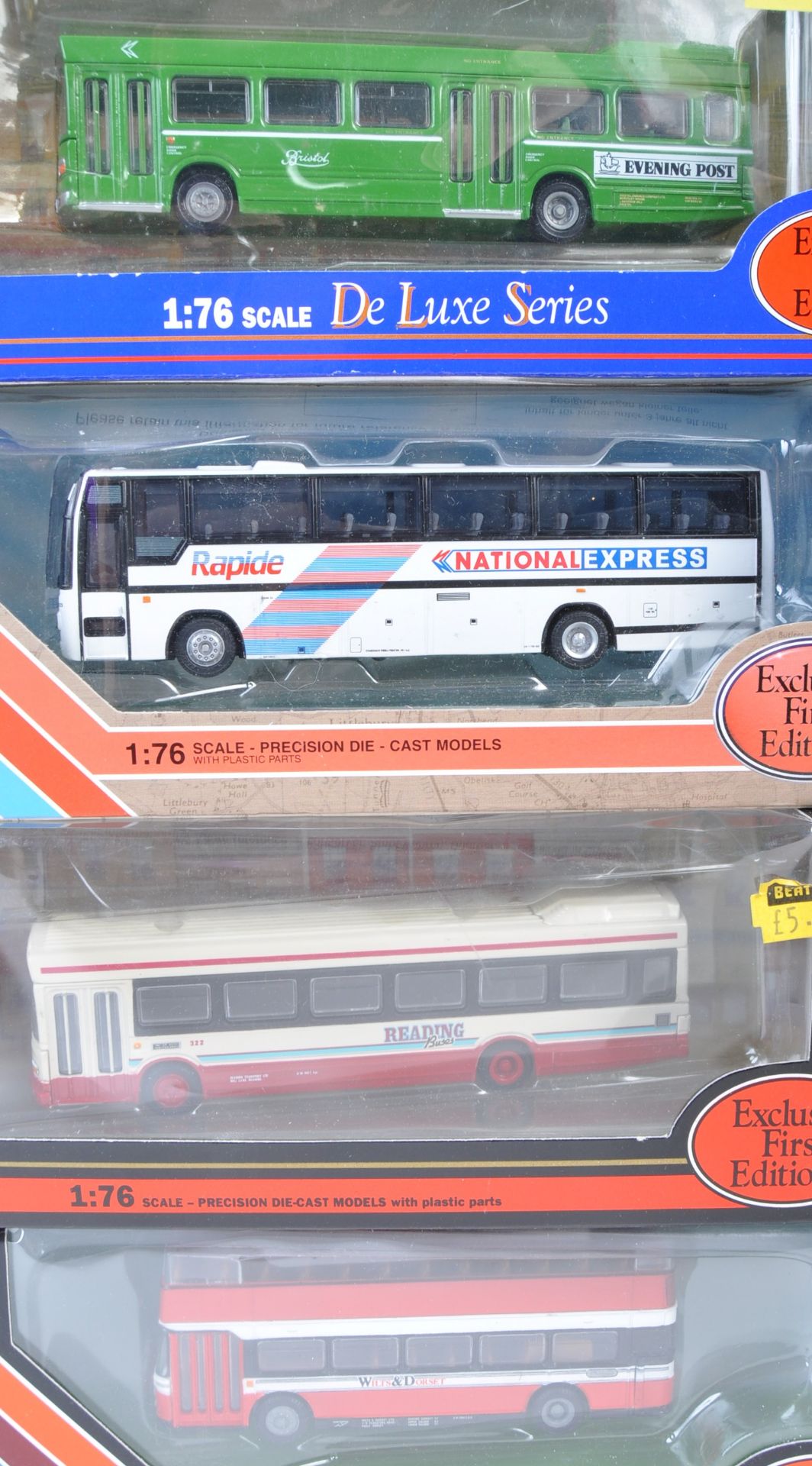 COLLECTION OF EFE 1/76 SCALE DIECAST MODEL BUSES - Bild 4 aus 5