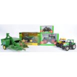 COLLECTION OF ASSORTED 1/32 SCALE DIECAST FARM VEHICLES
