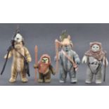 STAR WARS ACTION FIGURES - COLLECTION OF EWOKS