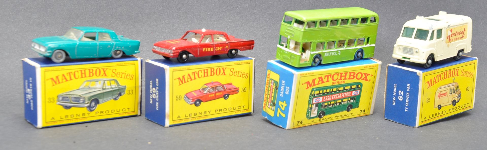 COLLECTION OF VINTAGE LESNEY MATCHBOX DIECAST