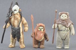 STAR WARS ACTION FIGURES - COLLECTION OF EWOKS