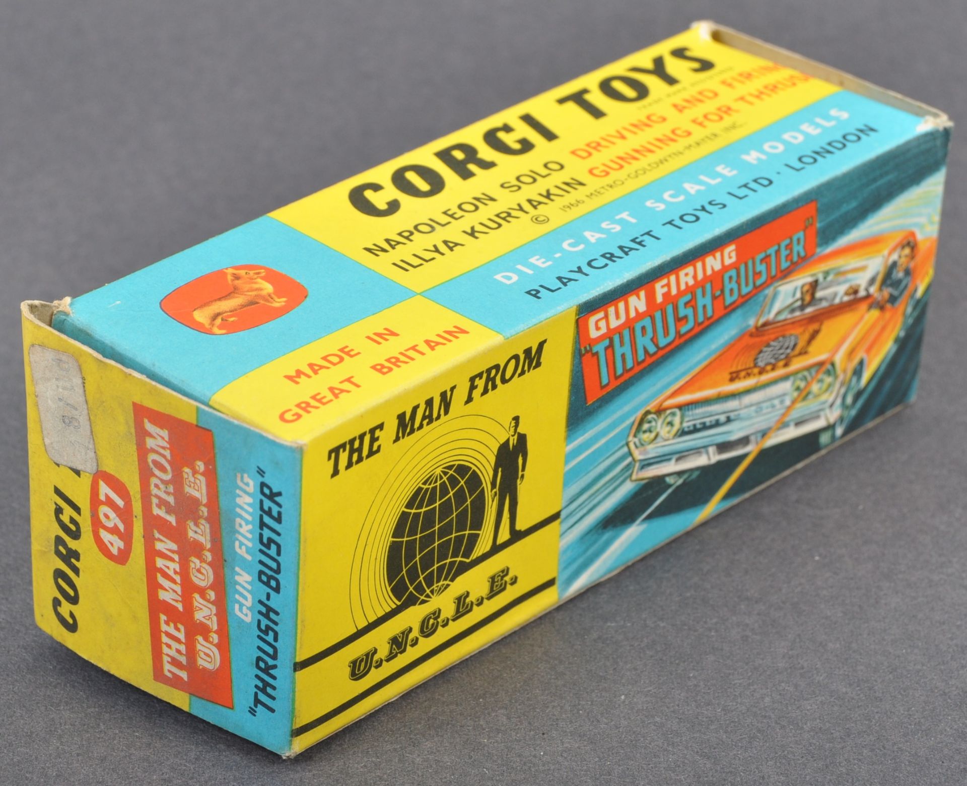 VINTAGE CORGI TOYS MAN FROM UNCLE BOXED DIECAST MODEL - Image 5 of 6