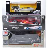 COLLECTION OF X3 LARGE SCALE RADIO CONTROLLED MODEL CARS